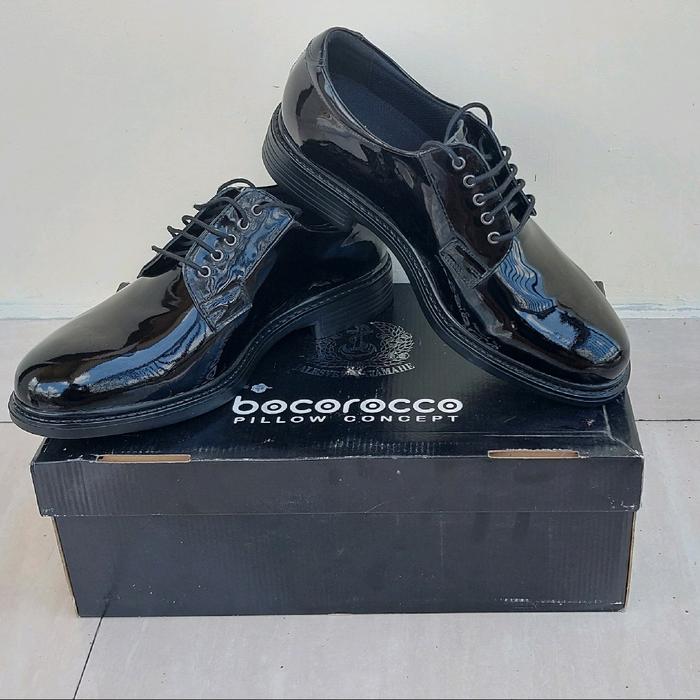 Sepatu PDH TNI AL Merk Bocorocco