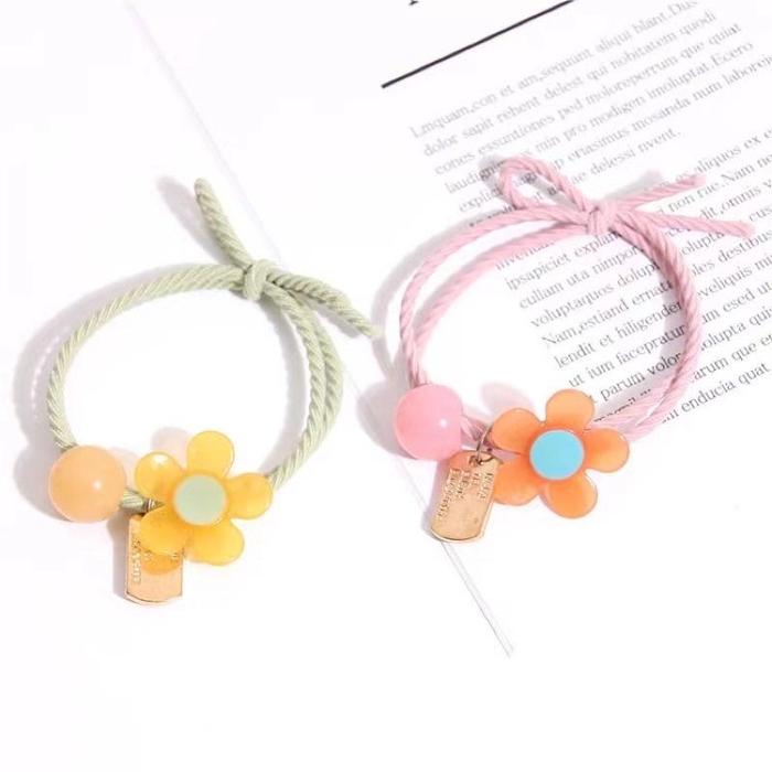 2pcs gelang Couple bestie / gelang flower sahabat / gelang persahabatan sejati