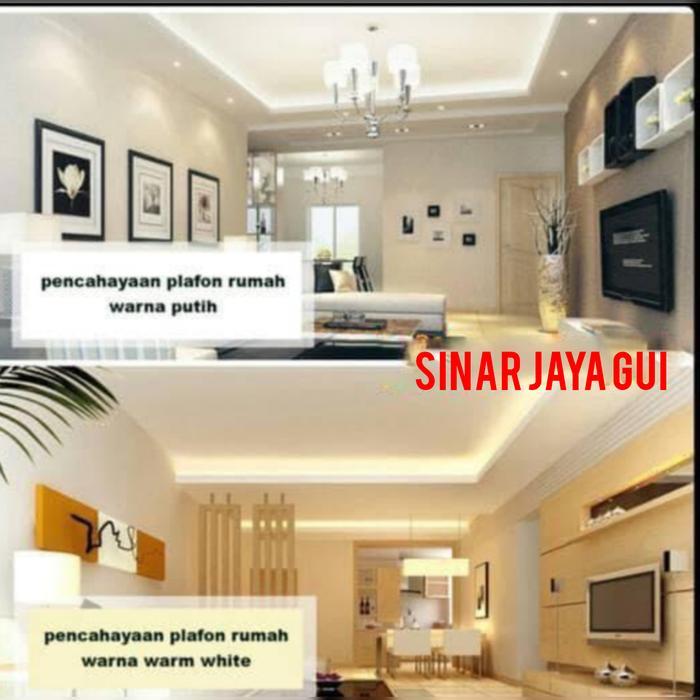 Lampu Neon Flex LED Selang Flexible Sign Strip WARM WHITE