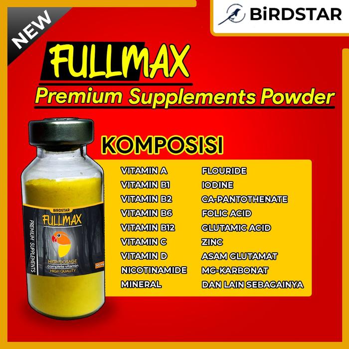 SUPER KACER VITAMIN PENGGACOR KHUSUS BURUNG KACER