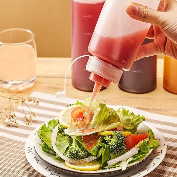 Botol Saus Plastik / Botol Sauce Mayonaise / Botol Kecap / Cuka Dengan Angka Takaran