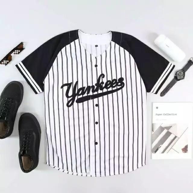 Jersey baseball - Baju baseball Untuk Pria Wanita ( COD )