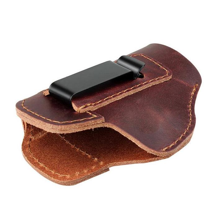 PU Leather Concealed Carry Holster Clip Case Holster Strategic