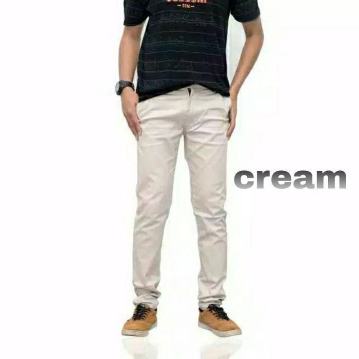 Celana Chino Pria Panjang Bahan Melar 27 38 \ Celana Chino Panjang Pria \ Celana Panjang Chino Pria 