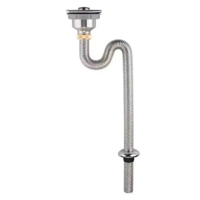 Selang Double Sink Stenlis Flexible Bak Cuci piring Stenlis Anti Bocor