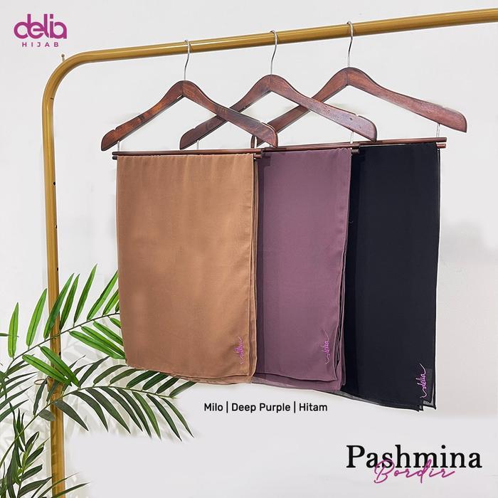 Delia Hijab - PASHMINA CERUTY/PREMIUM PASHMINA BORDIR