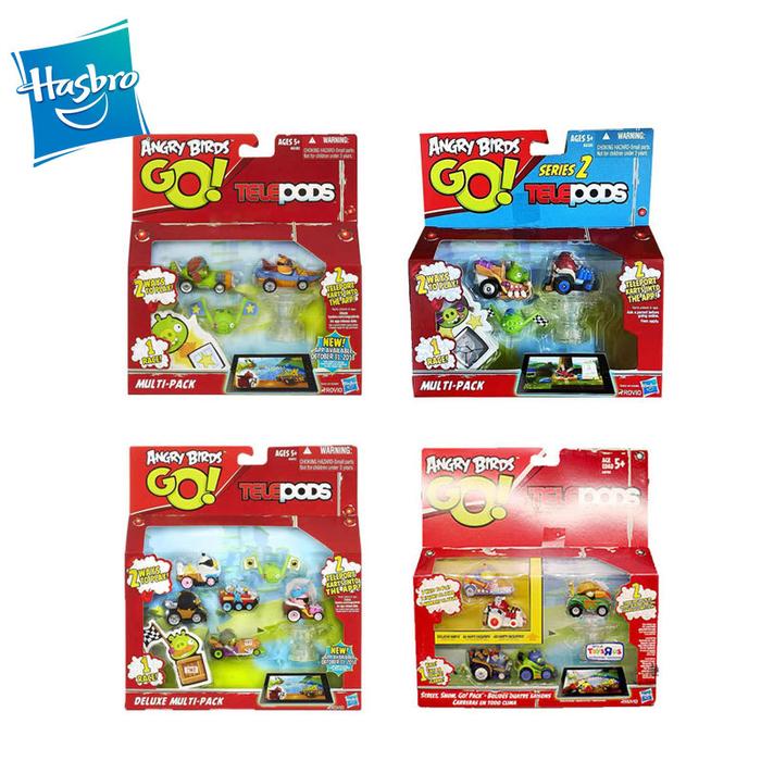 Hasbro  Angry Birds Anime Figures Genuine Anime Figures Racing Car
