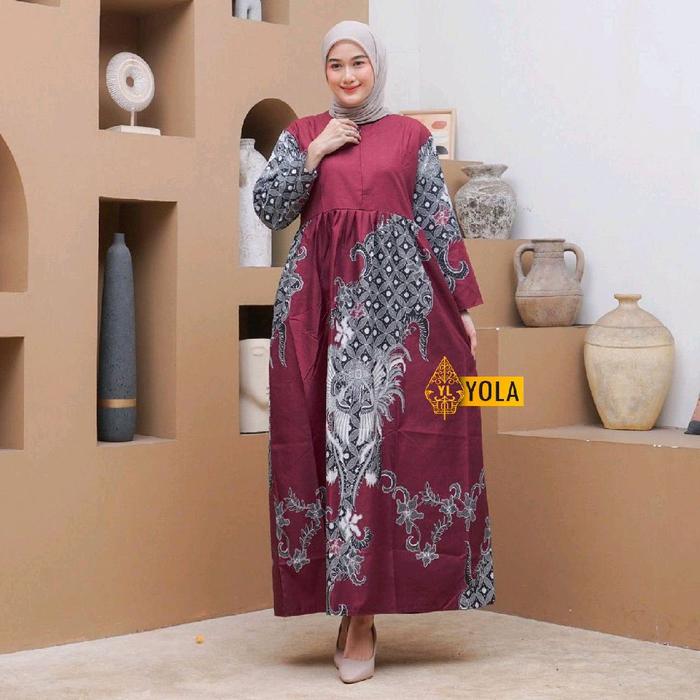 Copel Batik Kemeja gamis copel gamis batik busui batik kondangan ter laris masa kini