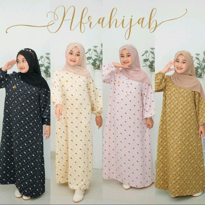 Gamis Anak Maxmara Silk / Gamis Anak Premium Lebaran 2027