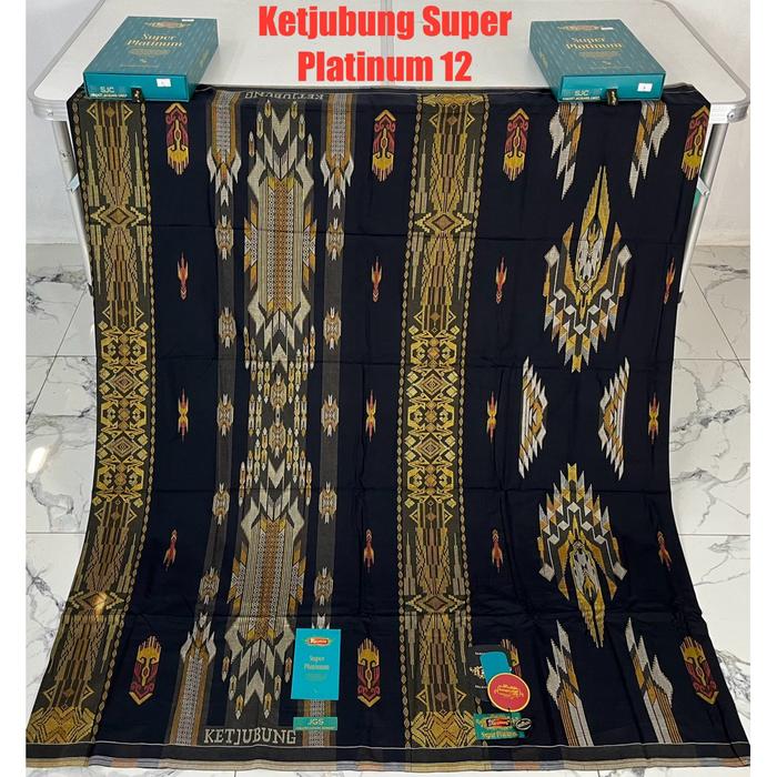 SARUNG KETJUBUNG SUPER PLATINUM ARDAN EXCLUSIVE JACQUARD GUNUNG SONGKET ORIGINAL SGE GSE  KWG TKG LM