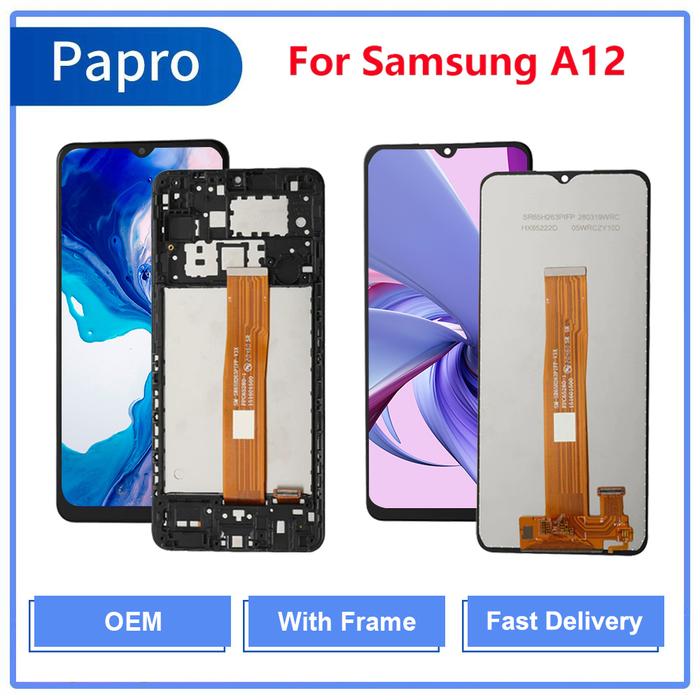 LCD For Samsung Galaxy A12 A125F A125M SM-A125F/DS Repair Parts LCD