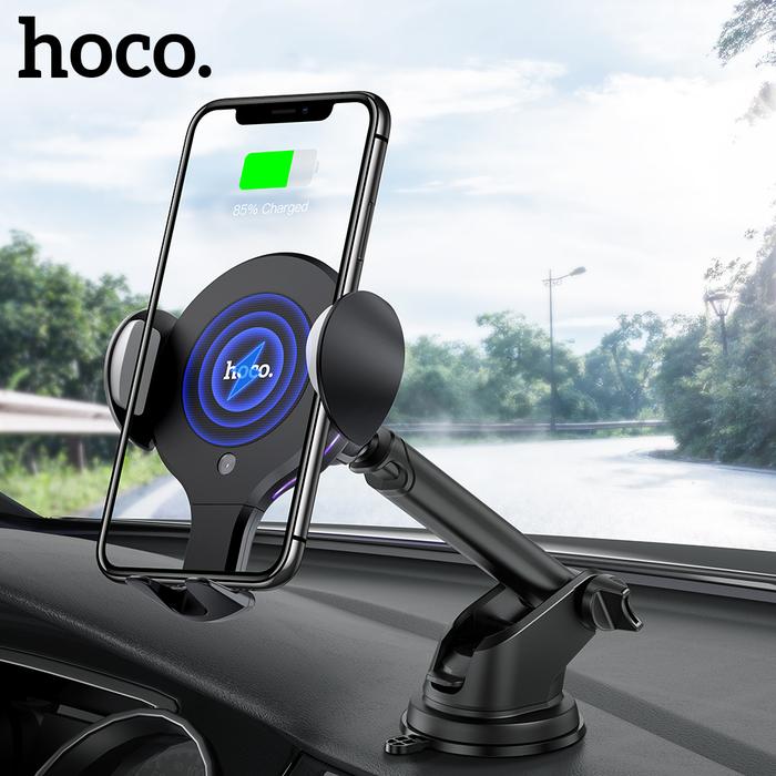 HOCO Qi wireless Car Charger Stand Automatic infrared clip Air Vent