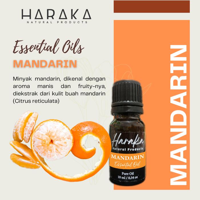 Haraka Pure Mandarin Essential Oil / Minyak Atsiri Jeruk Mandarin