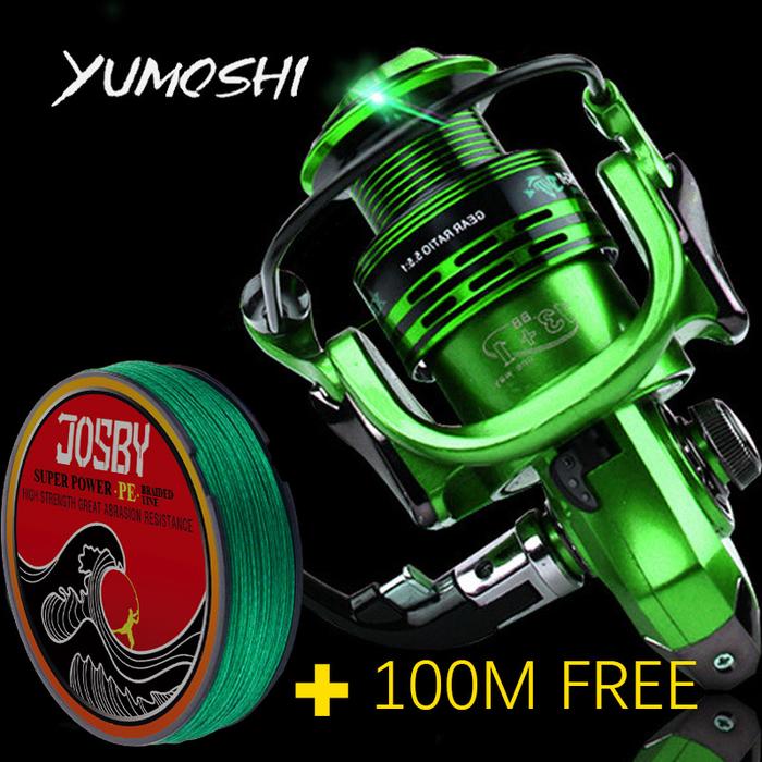 Hot Fishing Reel Metal Spool Coils Spinning Baitcasting Carp Feeder