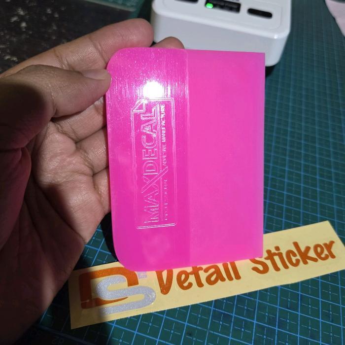 Rakel Kape Scrapper alat pasang PPF Maxdecal PRS100 PPF Rubber Squeegee 10CM Karet Soft Premium [NTS