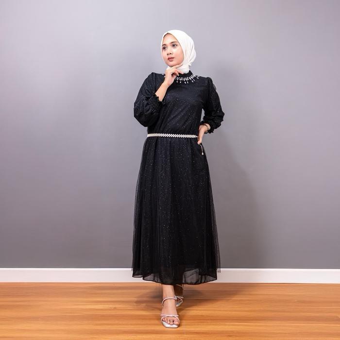 Clotiva - Raizel Dress Crystal Wanita Muslim
