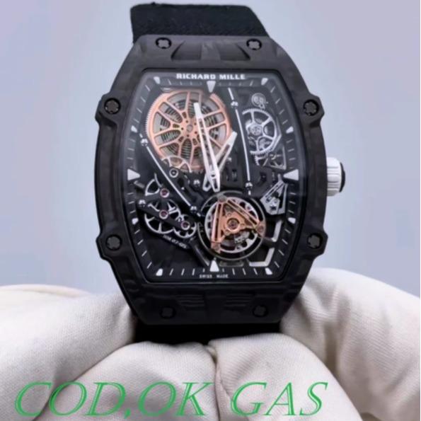 27 CARBON JAM RM SWISS CARBON CASE VELCRO RM 27-05