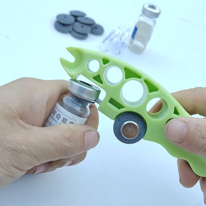 Pembuka Botol Ampul Plastik Multifunction Ampoule Bottle Opener Alat Pembuka Pemotong Botol Ampul Am