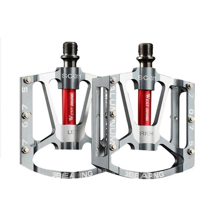 Pedal Sepeda Aloi Aluminium Pedal Sepeda MTB Jalan Pedal