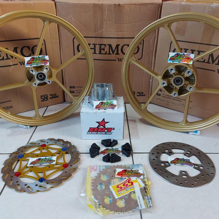 Velg Brt Chemco Mx King 160/160-17 Pnp Ninja Tiger Cbr Cb150 R15 Klx / Ready Stok / New / Spesial