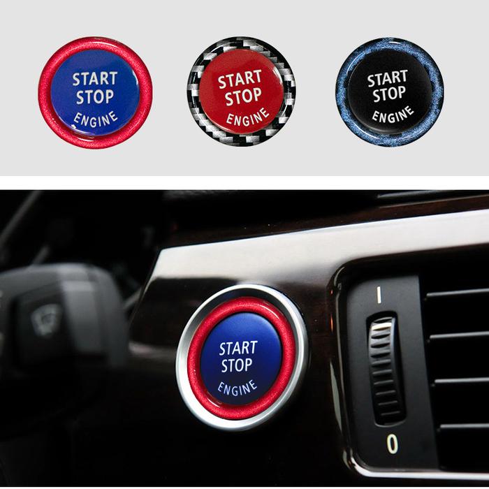 Engine Start Stop Cover Car Engine START Button Replace Cover STOP