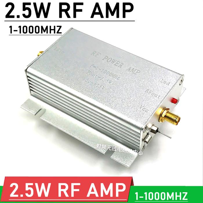 Amplifier RF Linier 100W Frekuensi Tinggi Daya RF AMP W Filter