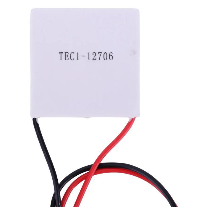 1-10Pcs Tec1-12706 Heatsink Thermoelectric Cooler 12V 5.8A Peltier Elemente Module 40X40Mm For Cooli