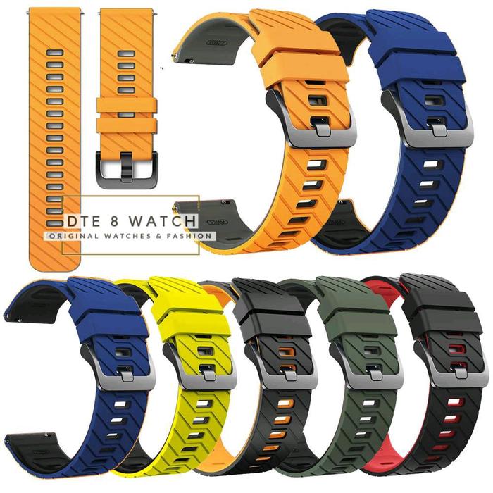 Strap Mibro A1 Mibro A2 Mibro A3 Mibro X1 Silikon Rubber 22mm Mz Quick Release