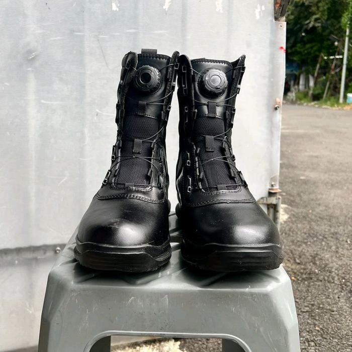 Sepatu PDL Tali Putar Asli Jatah TNI AL merk Brococo ukuran 39&44