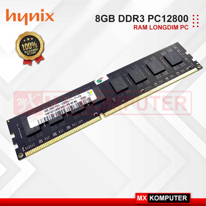 Ram DDR3 8 GB HYNIX PC 12800 For Pc/Komputer