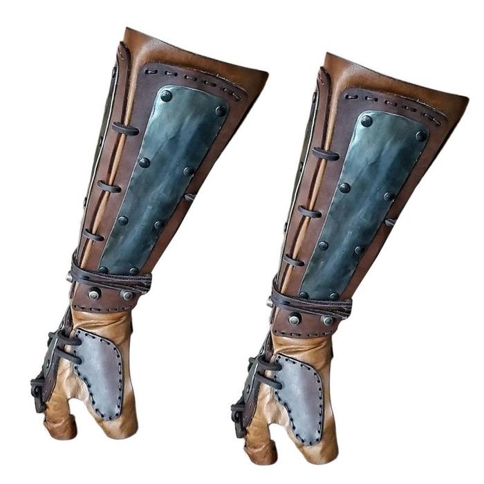 Gauntlet Wristband Medieval Adjustable Gauntlet Wristband Vambrace