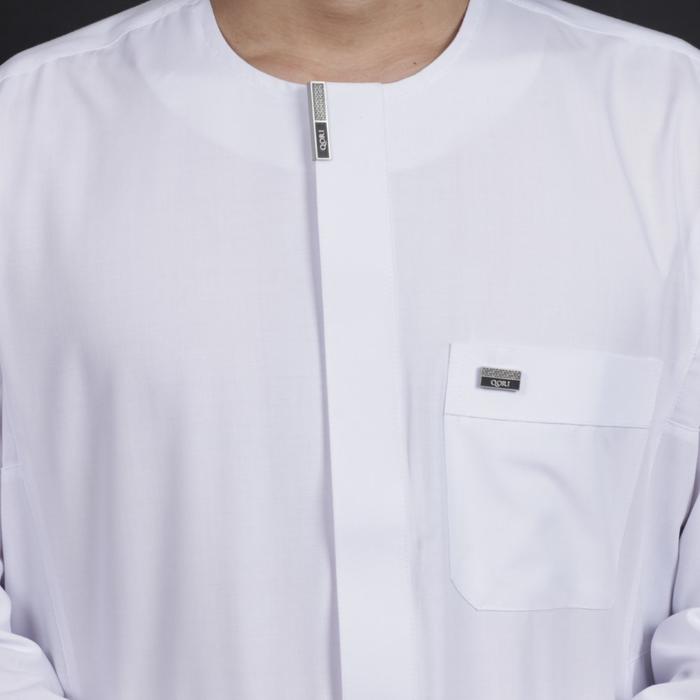 Termurah Qori Apparel Jubah / Gamis Omany Hanzalah Lengan Panjang Hnz-2