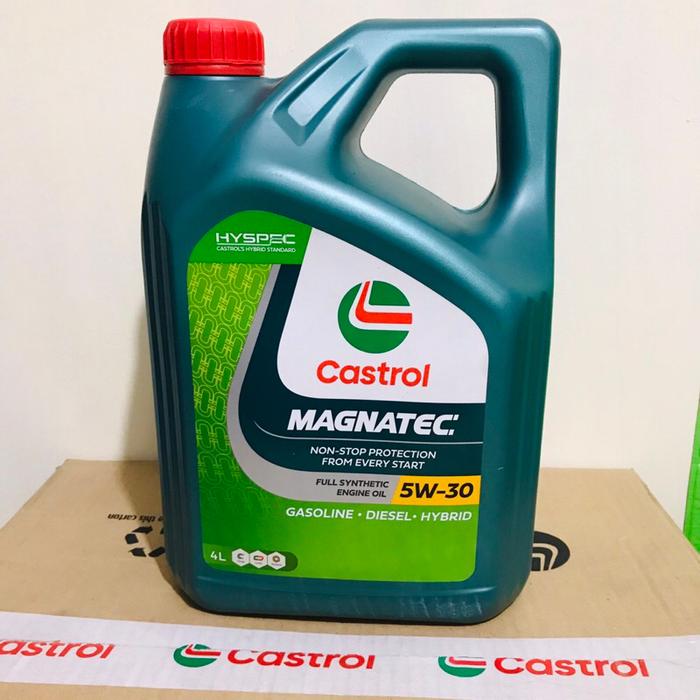 oli mesin castrol 5w 30 magnatec 4L bonus filter oli