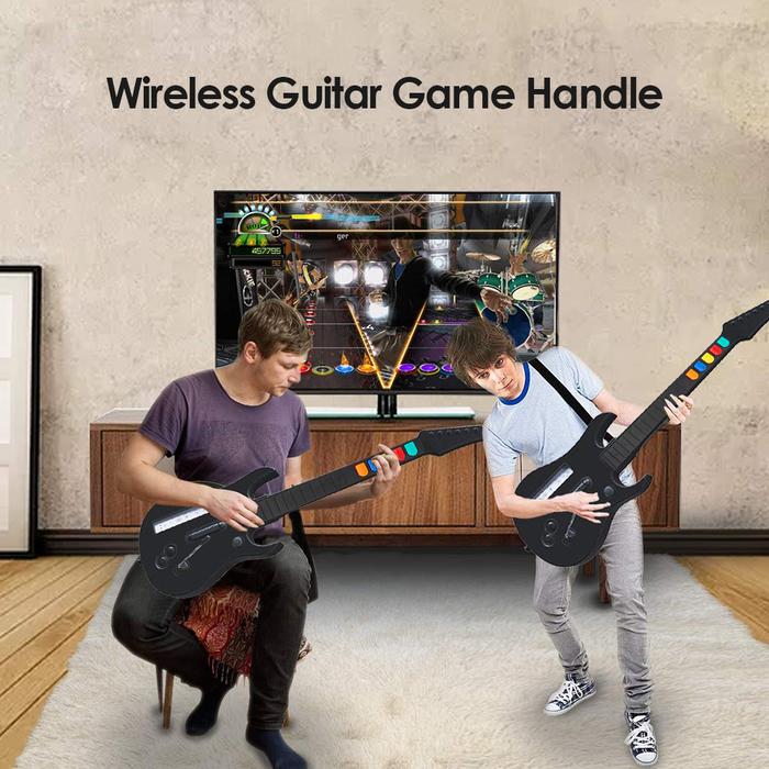 For Wii Guitar Hero Rock Band 2 3 Games Wireless Controller with