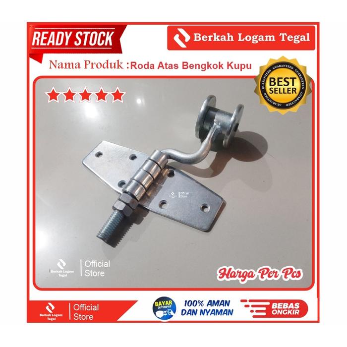 Engsel Roda Atas Besar Bengkok Model Kupu / Engsel Pintu Garasi bukan wina handerson Grosir