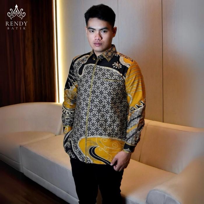 SURYACANDRA - RENDY BATIK | Kemeja Batik Pria Katun Solo Lengan Panjang Premium Elegan Formal