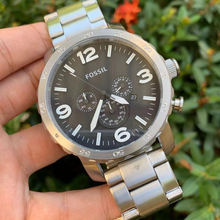 JAM TANGAN PRIA FOSSIL NATE JR1353 ORIGINAL GARANSI 2 TAHUN