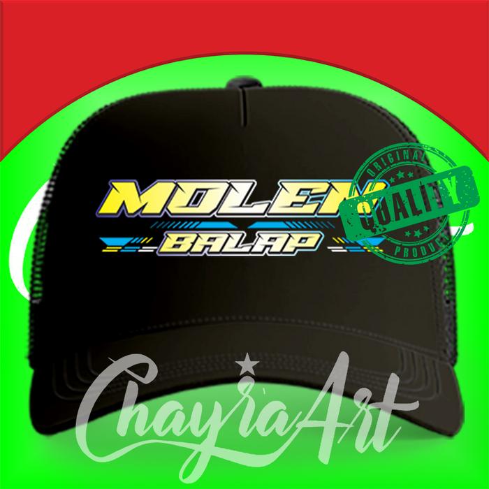 ChayraArt TOPI MOLEN COR BETON TERBARU TRUCKER JARING PREMIUM Dewasa
