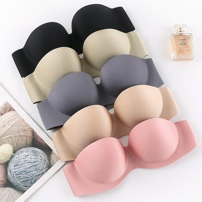 Bra Push Up Busa Tebal BH Tanpa Tali Gantung Pengangkat PD cewek