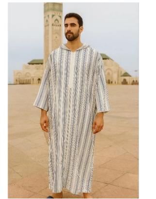 Penawaran Terbatas Baju Umroh Gamis Hoodie Djellaba Maroko Jalabah Jubah Kapucong Maroko