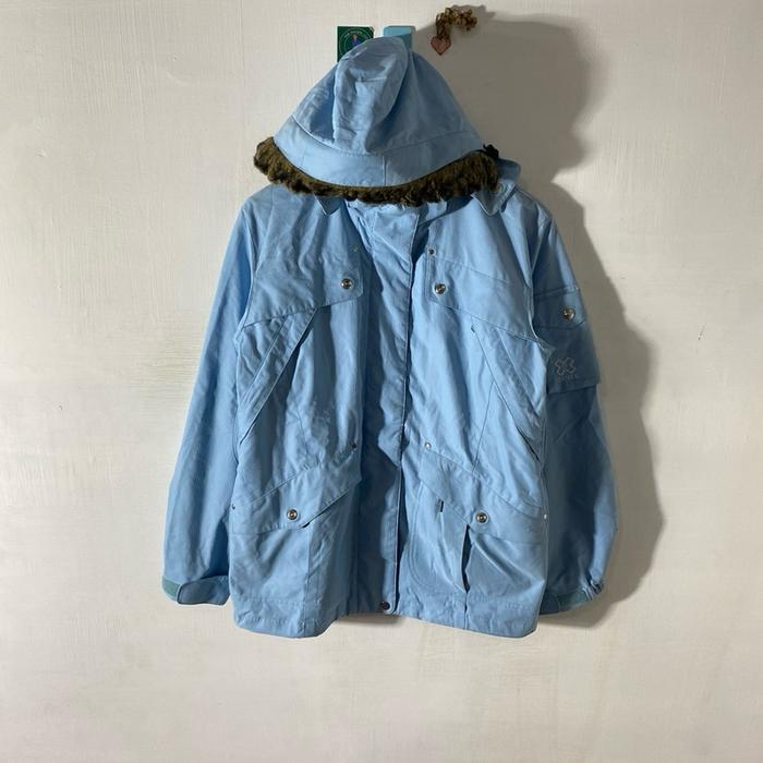 JAKET GAMES BIRU MUDA SECOND