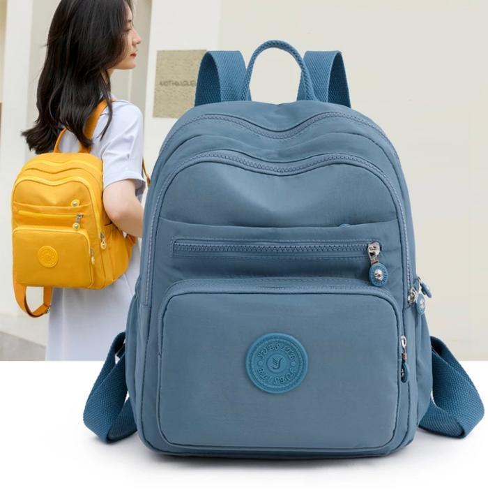 Tas Wanita Ransel ABG Fashion Korea Import Tas Kanvas Remaja Trendy Women Backpack Import Fashion Ko