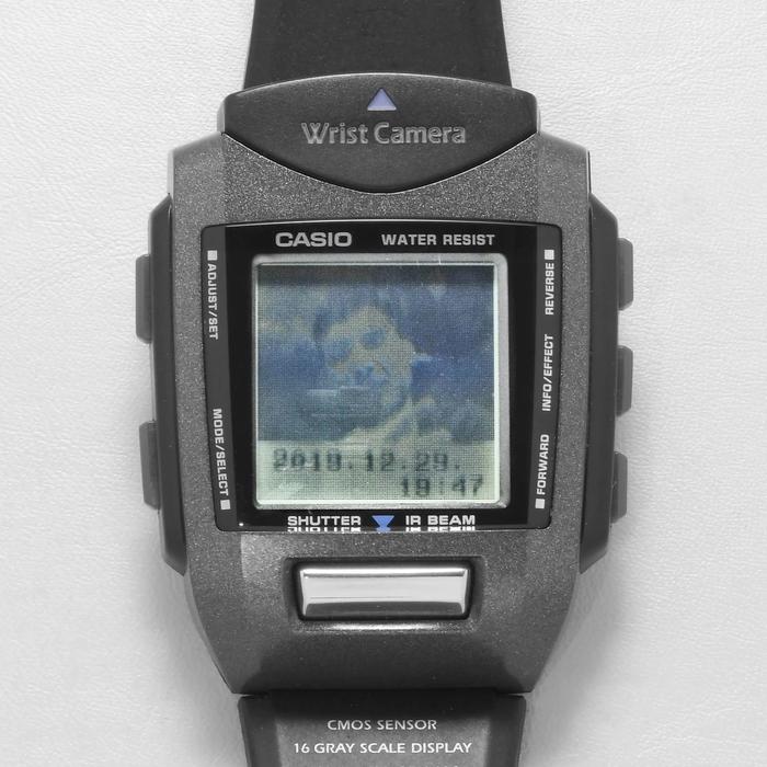 Jam Digital Casio 1st Gen Wrist Camera WQV-1 Fungsional