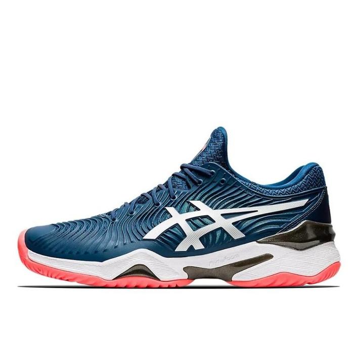 Sepatu Tenis Asics Court FF 2 Novak Mako blue Mens Original
