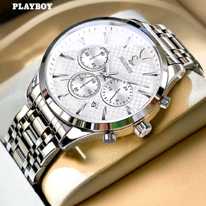 Jam tangan Playboy seri 300. original second. kelengkapan komplit. garansi toko 1 bulan. garansi pab