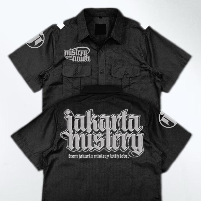 Workshirt Jakarta Mistery Pria Wanita