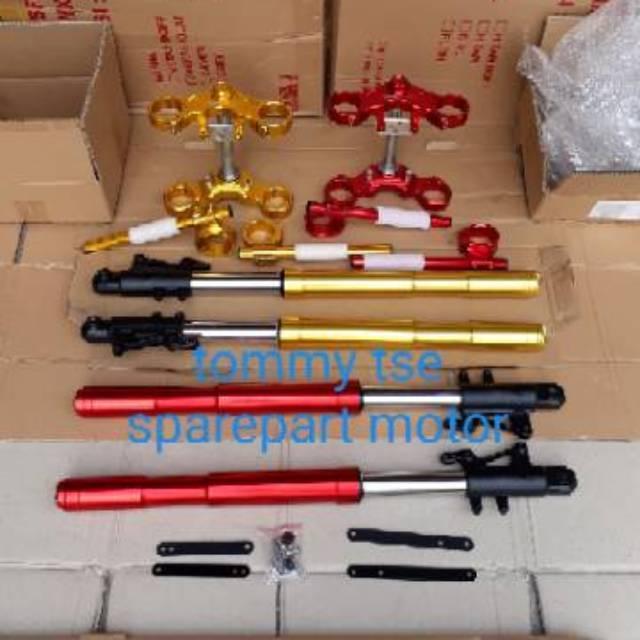 Ready Up Side Down NUI CBR 150 facelift K45g K45n K45 lokal New CB 150 Old USD Cbr 150R + STANG JEPI