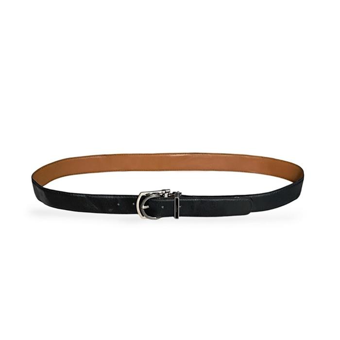 Ferragamo reversible leather belt black camel ikat pinggang sabuk designer salvatore