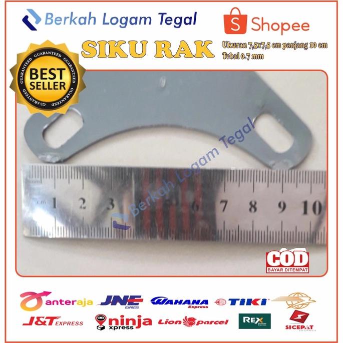 Siku Plat Corner Rak Siku Lubang