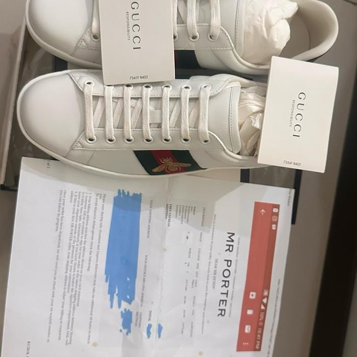 SEPATU GUCCI ACE BEE ORIGINAL